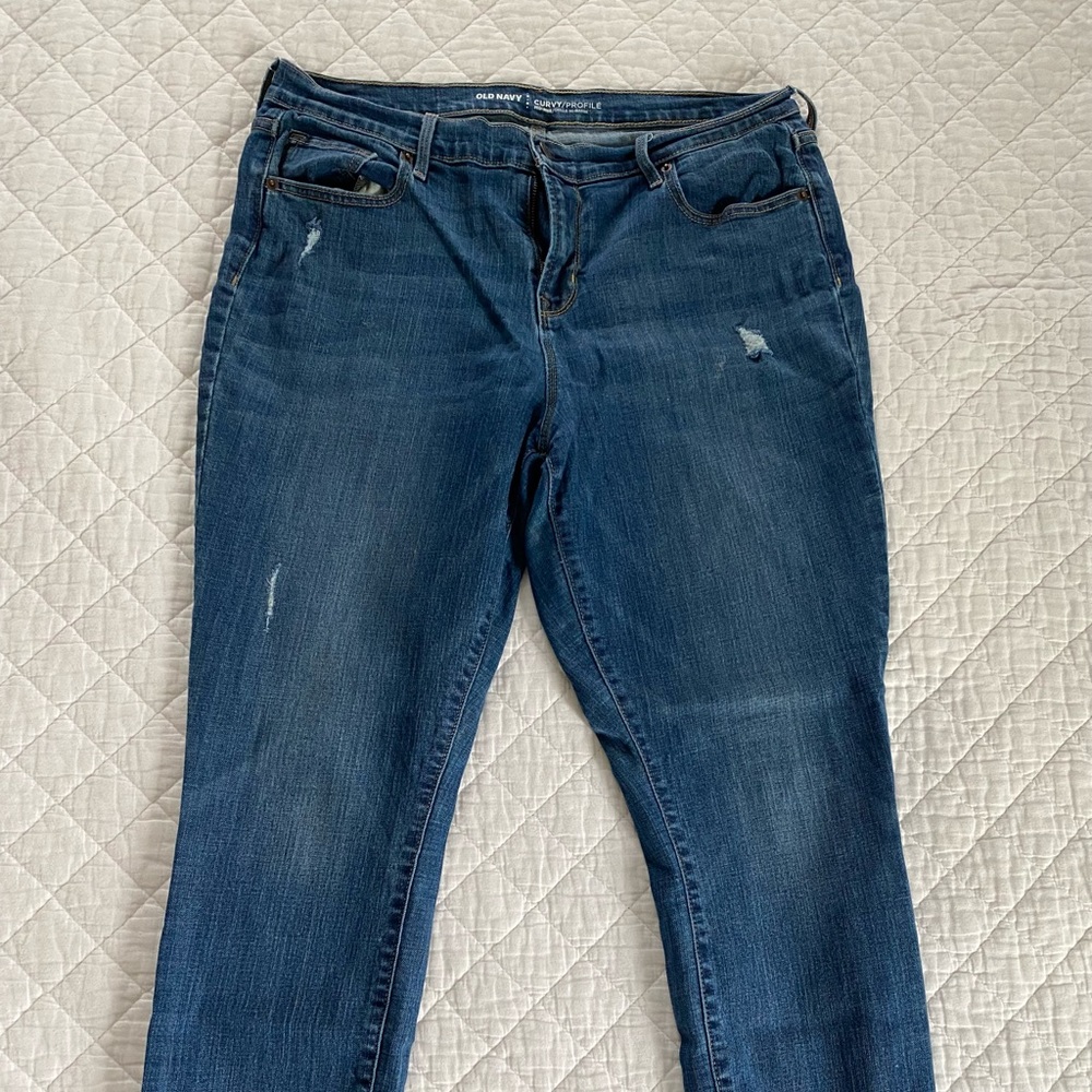 Old navy curvy jeans